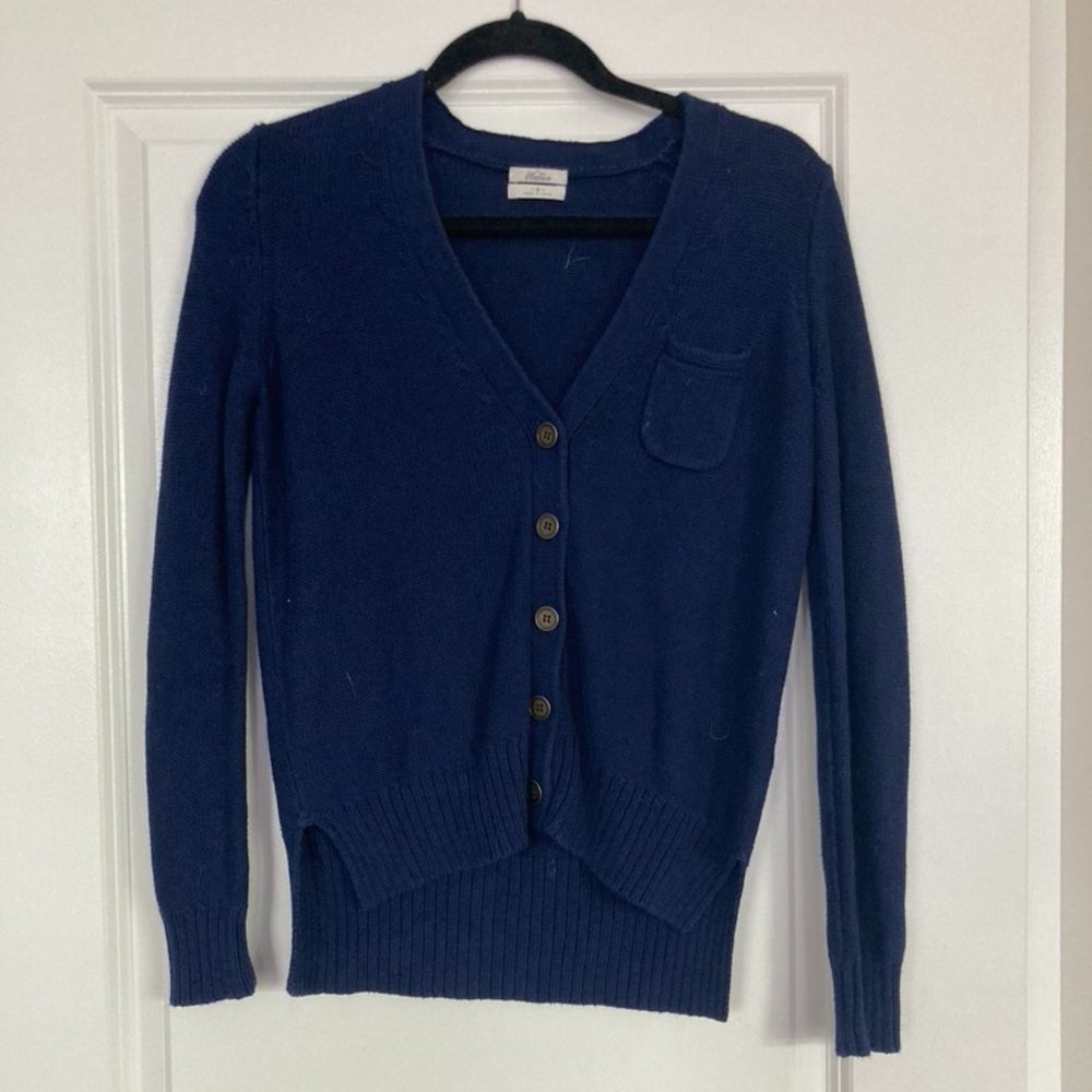 Navy Blue Cardigan
